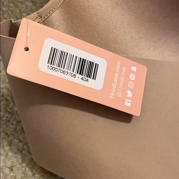 THIRDLOVE racerback bra NWT - Picture 4 of 4